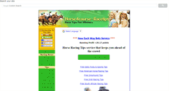 Desktop Screenshot of horse4course-racetips.com